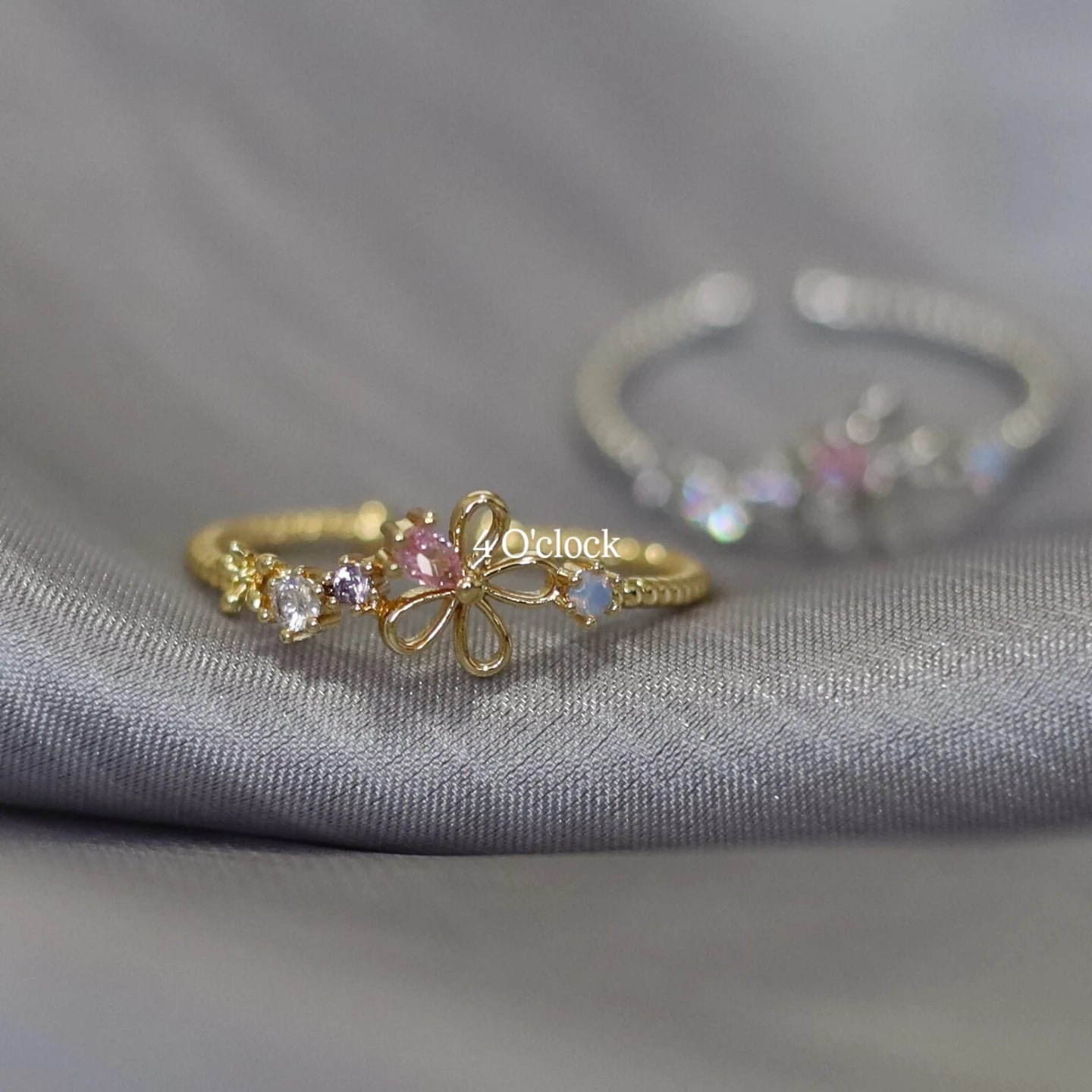 💍R238: Stainless Steel Zircon Minimalistic Finger Ring: Anthea (1pc) (With Box)✨