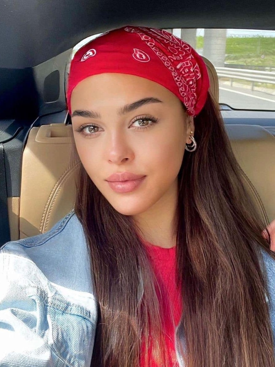 ✨90’s Bandana: Blood Red💗