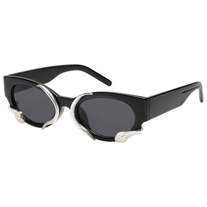 S23: Pinteresty Snake sunglasses - Black (with box)