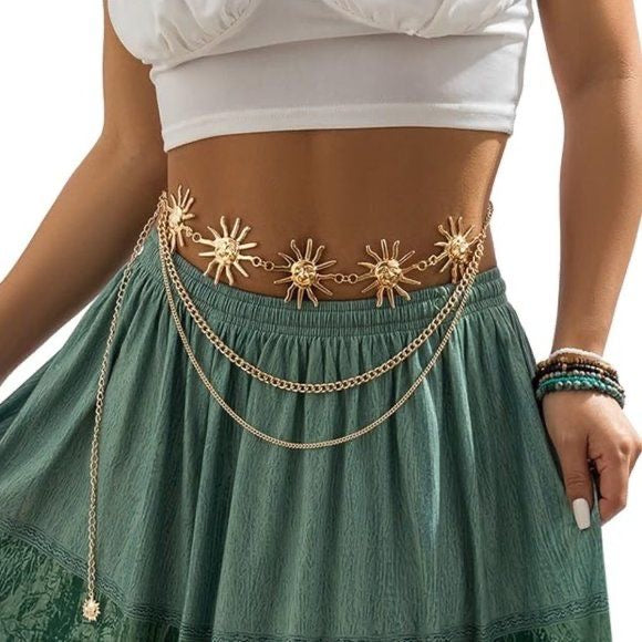 ✨WC28: Pinteresty Waist Chains: Golden Sunlight  💫