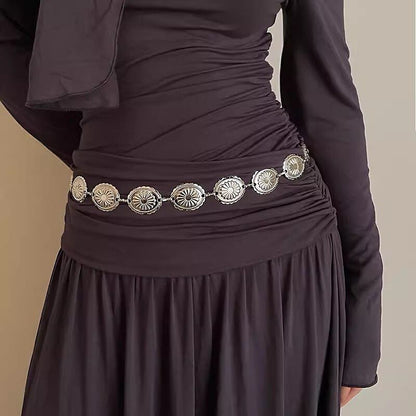 ✨WC18: Pinteresty Waist Chains: Vintage Silver Glow 💫