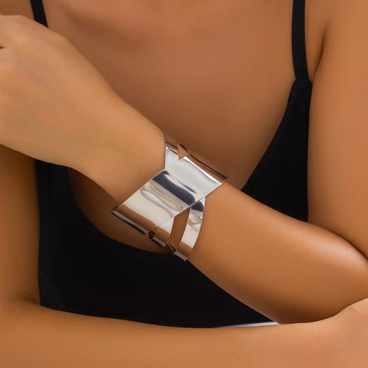 ✨HC148: Handcuff for Stack: Crossed (Silver)✨