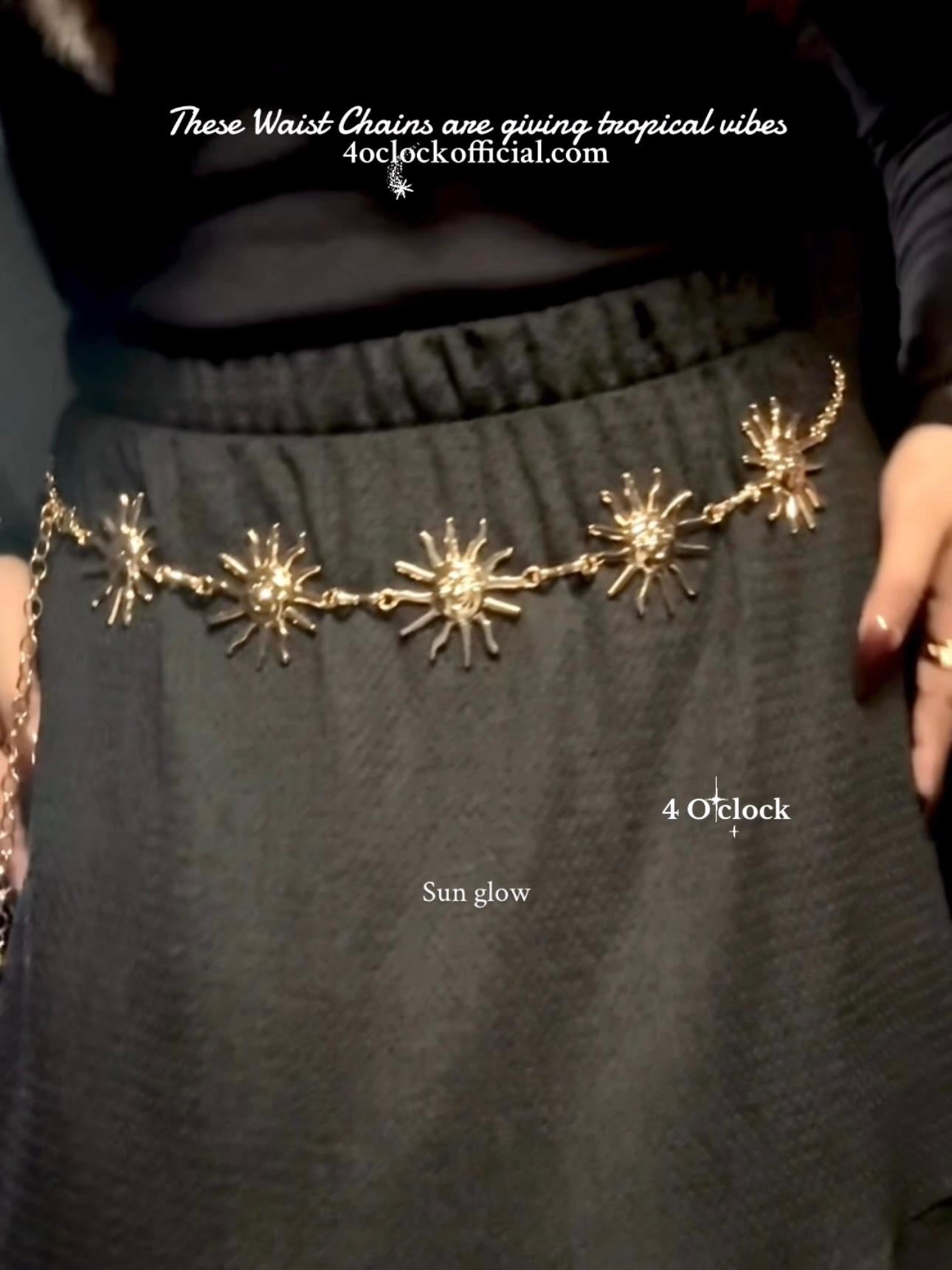 ✨Pinteresty Waist Chains: Sun glow 💫