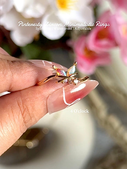 R07: Stainless Steel Zircon Minimalistic