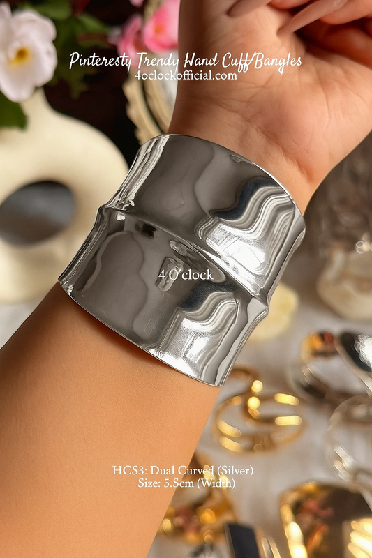✨HC150: Handcuff for Stack: Dual Curved (Silver)✨