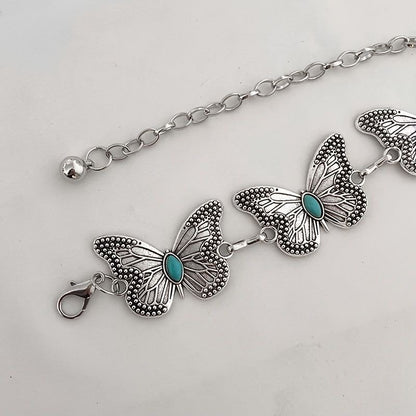 ✨WC04: Pinteresty Waist Chains: Vintage Butterfly Silver💫