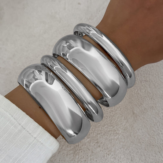 ✨HC122: Bangles Sets for Stack: Bangles Sets (Silver)✨