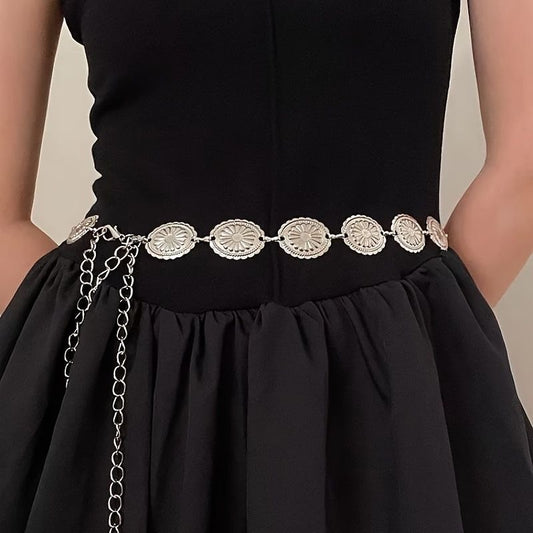 ✨WC18: Pinteresty Waist Chains: Vintage Silver Glow 💫