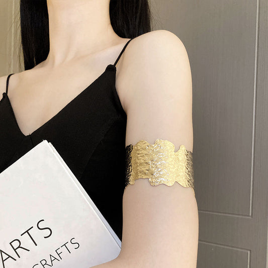 ✨HC15: Handcuff for Stack: Gold Irregular Bracelet ✨