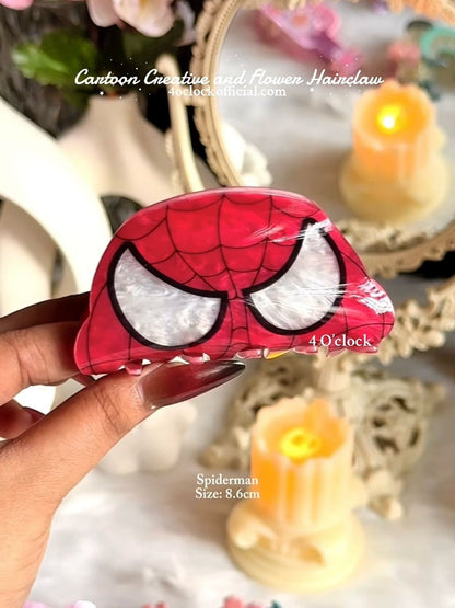 ✨Cartoon Creative Hairclaw - Spiderman💗