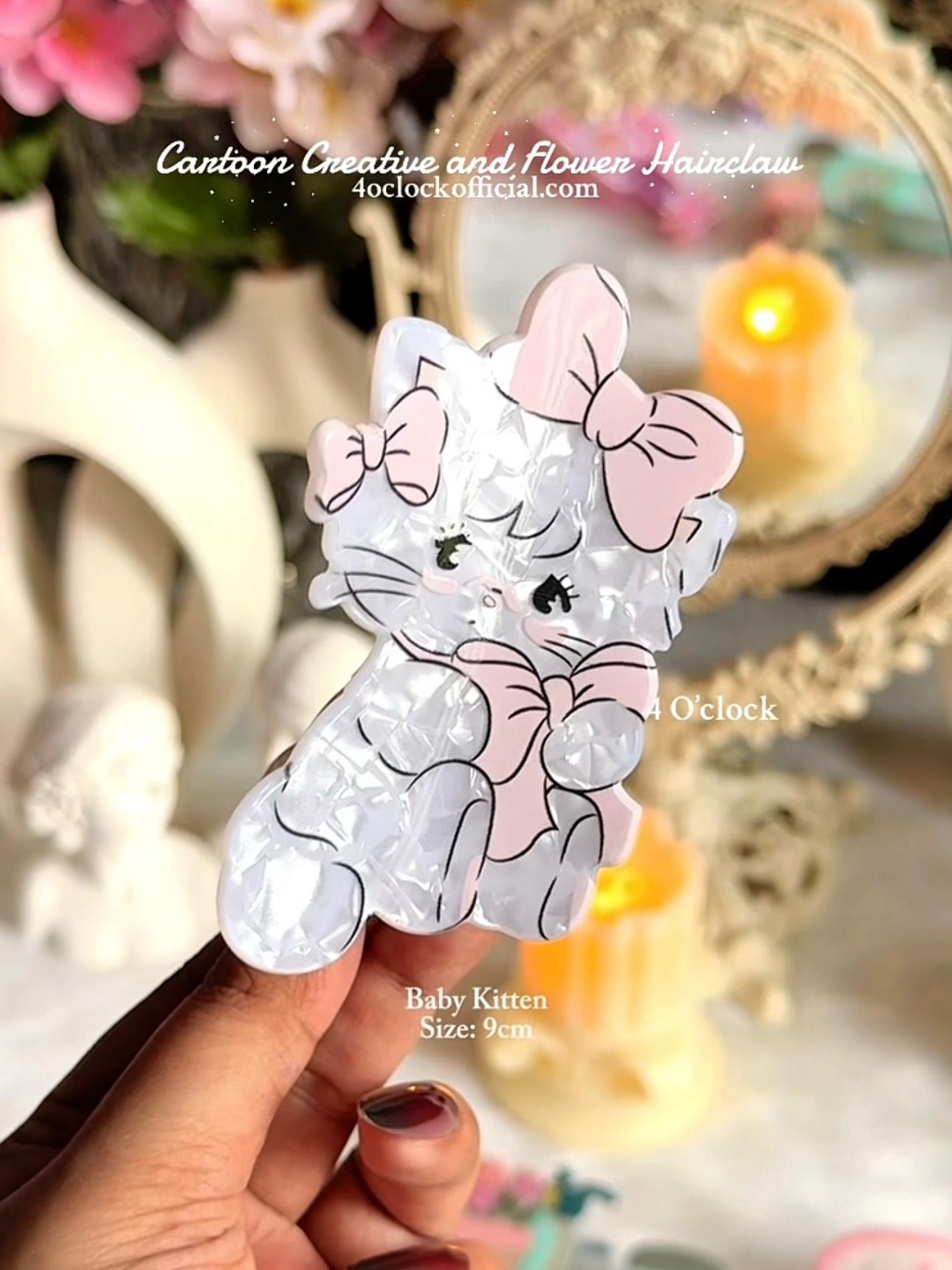 ✨Cartoon Creative Hairclaw - Baby Kitten💗