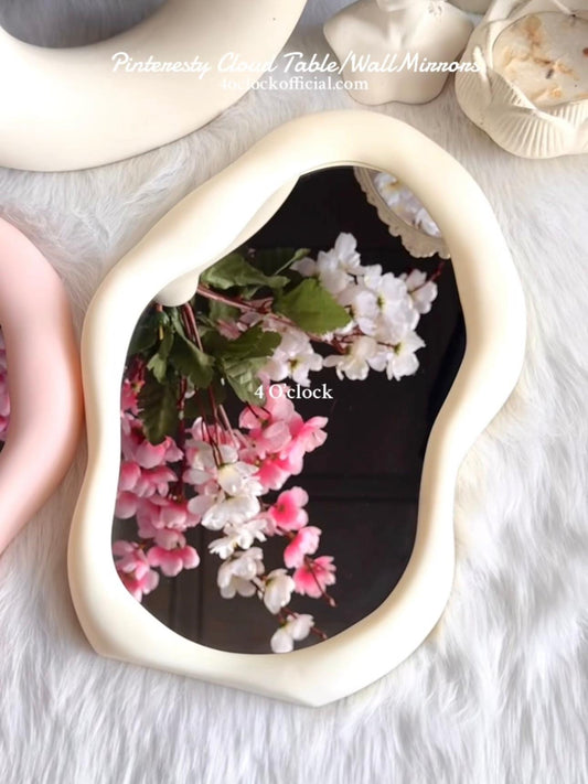 ✨☁️Pinteresty Cloud Wall/Table Mirror: White☁️✨