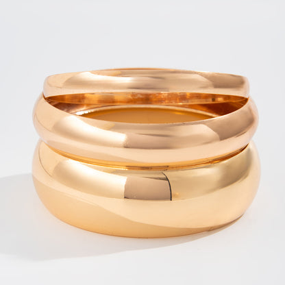 ✨HC59: Bangles Sets for Stack: 3 Bangles Sets (Golden)✨