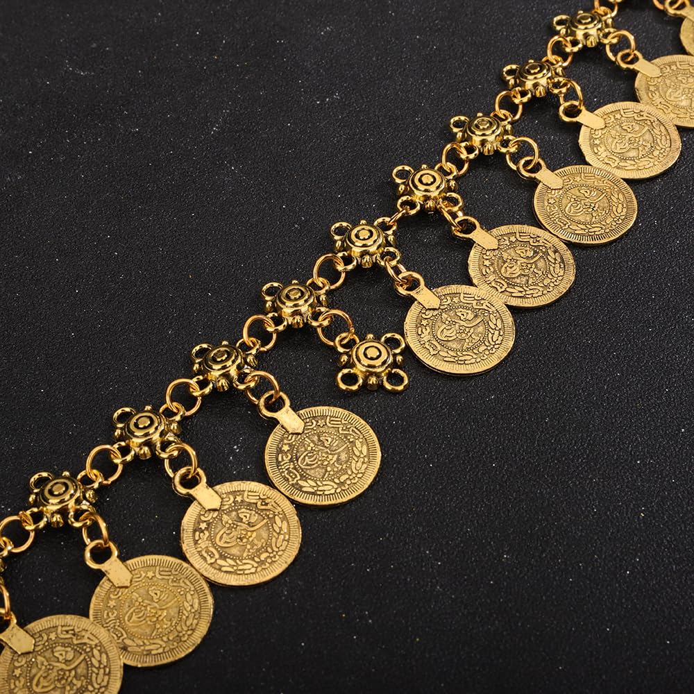 ✨WC20: Pinteresty Waist Chains: Ancient Coin (Gold)💫