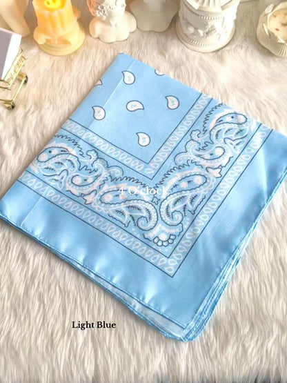✨90’s Bandana: Light Blue💗