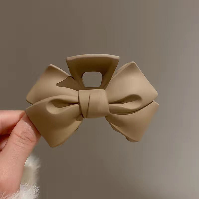 Bow Hairclaws : Khaki