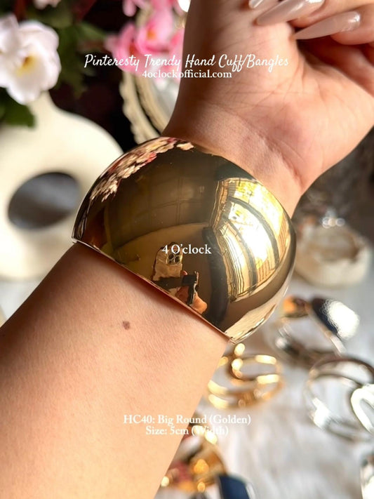 ✨HC40: Handcuff for Stack: Big Round (Golden)✨