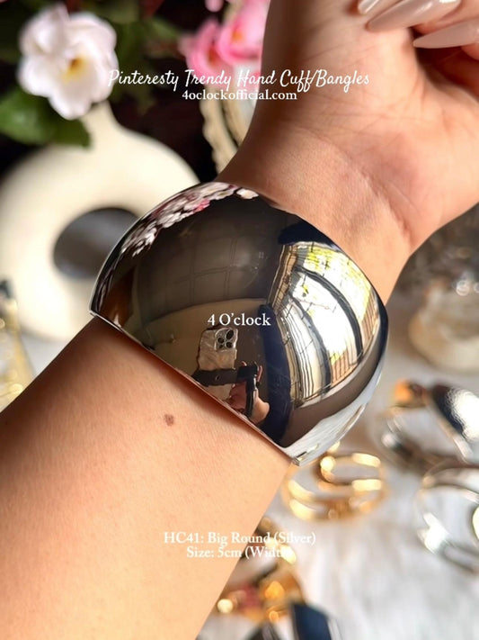 ✨HC41: Handcuff for Stack: Big Round (Silver)✨
