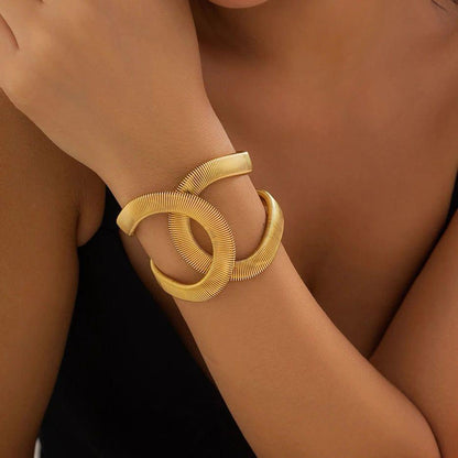 ✨HC34: Handcuff for Stack: Wired Round (Golden)✨