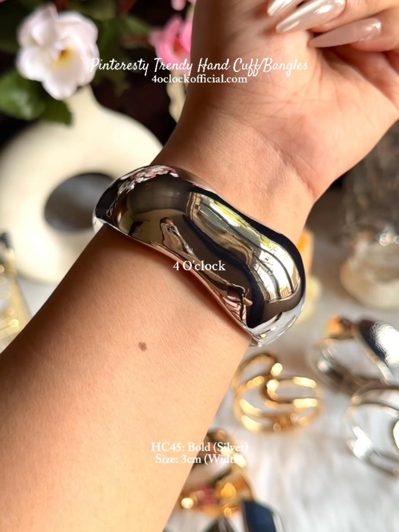 ✨HC45: Handcuff for Stack: Bold (Silver)✨