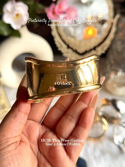 ✨HC38: Handcuff for Stack: Thin Wave (Golden)✨