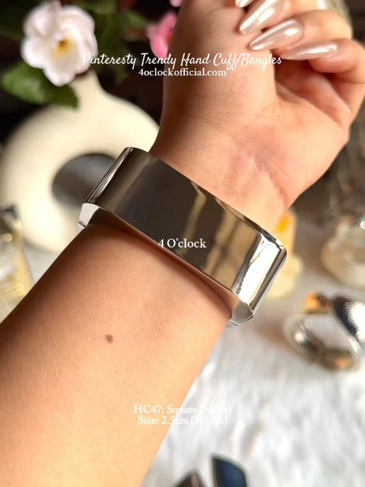 ✨HC47: Handcuff for Stack: Square (Silver)✨