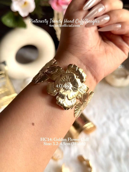 ✨HC14: Handcuff for Stack: Golden Flower Cuff✨