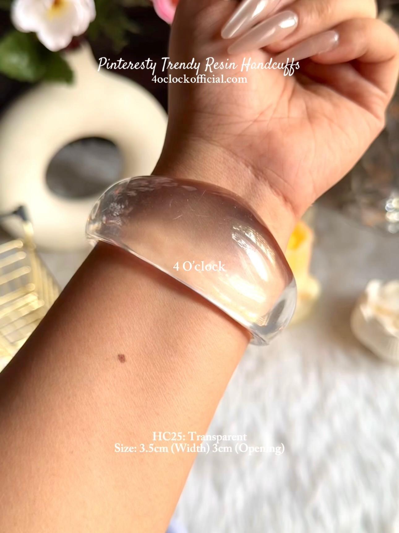 ✨HC25: Handcuff for Stack: Trandparent Cuff✨
