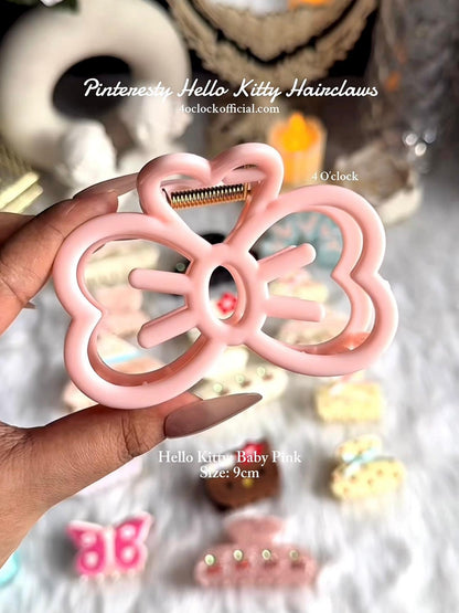 🎀Pinteresty Hello Kitty Hairclaw: Pink✨