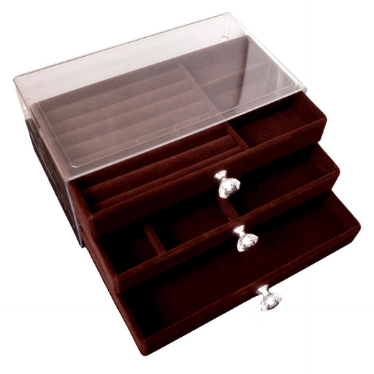 🎀Big Jewelry Organiser: Dark Coffee💫✨