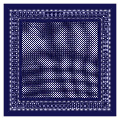 Bandana16: 90’s Bandana: Navy Blue Polka dot