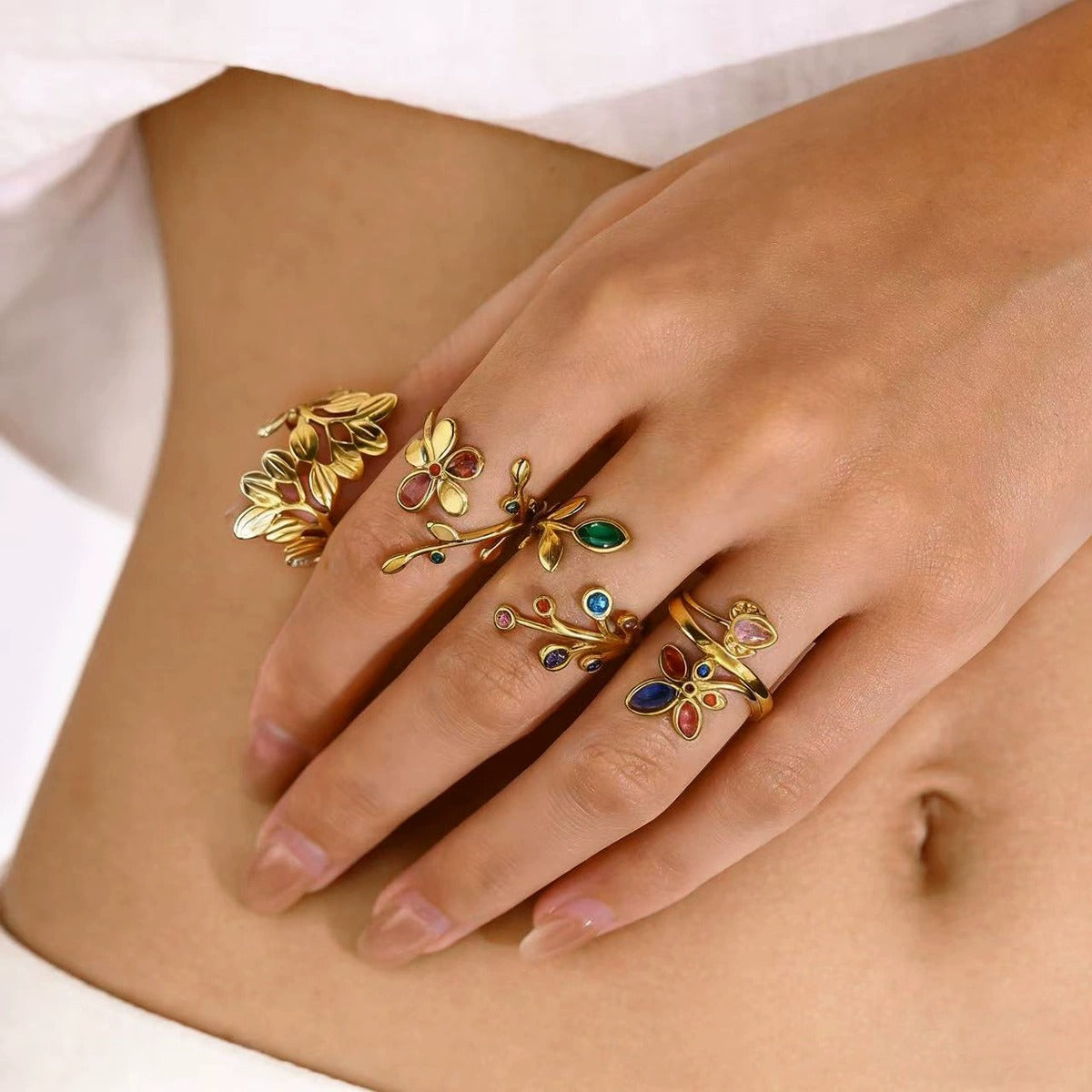 R274: Premium Stainless Steel Finger Ring