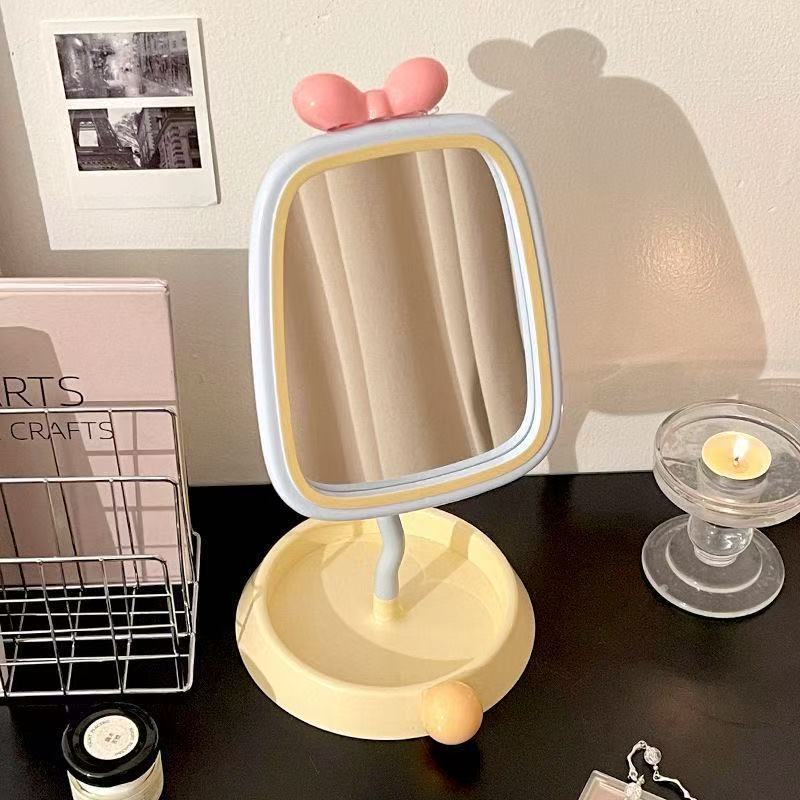 M17: Bow Stand Mirror: Youthful Blue