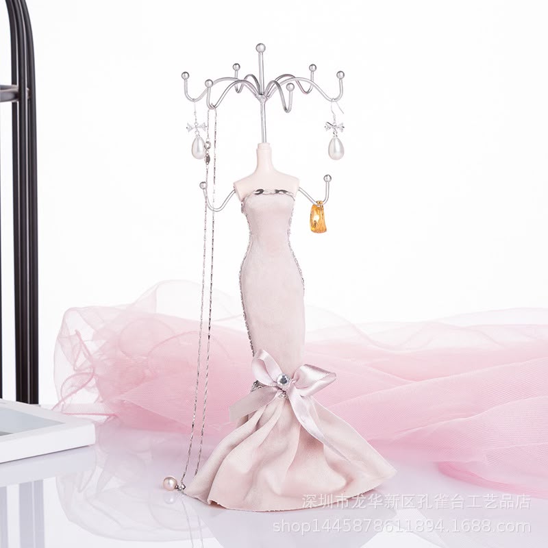 OG67: Jewelry Display Stand: Lotus Pink