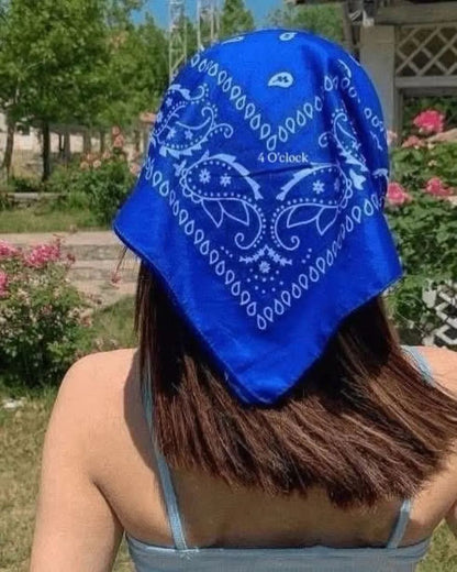 Bandana05: 90’s Bandana: Royal Blue