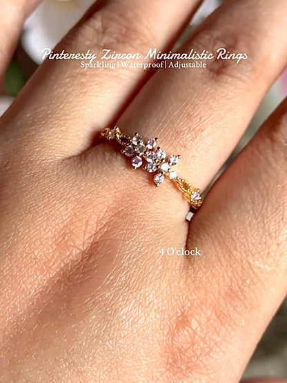 R33: Stainless Steel Zircon Minimalistic