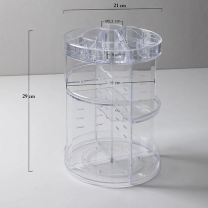 360° Rotating Makeup Organizer