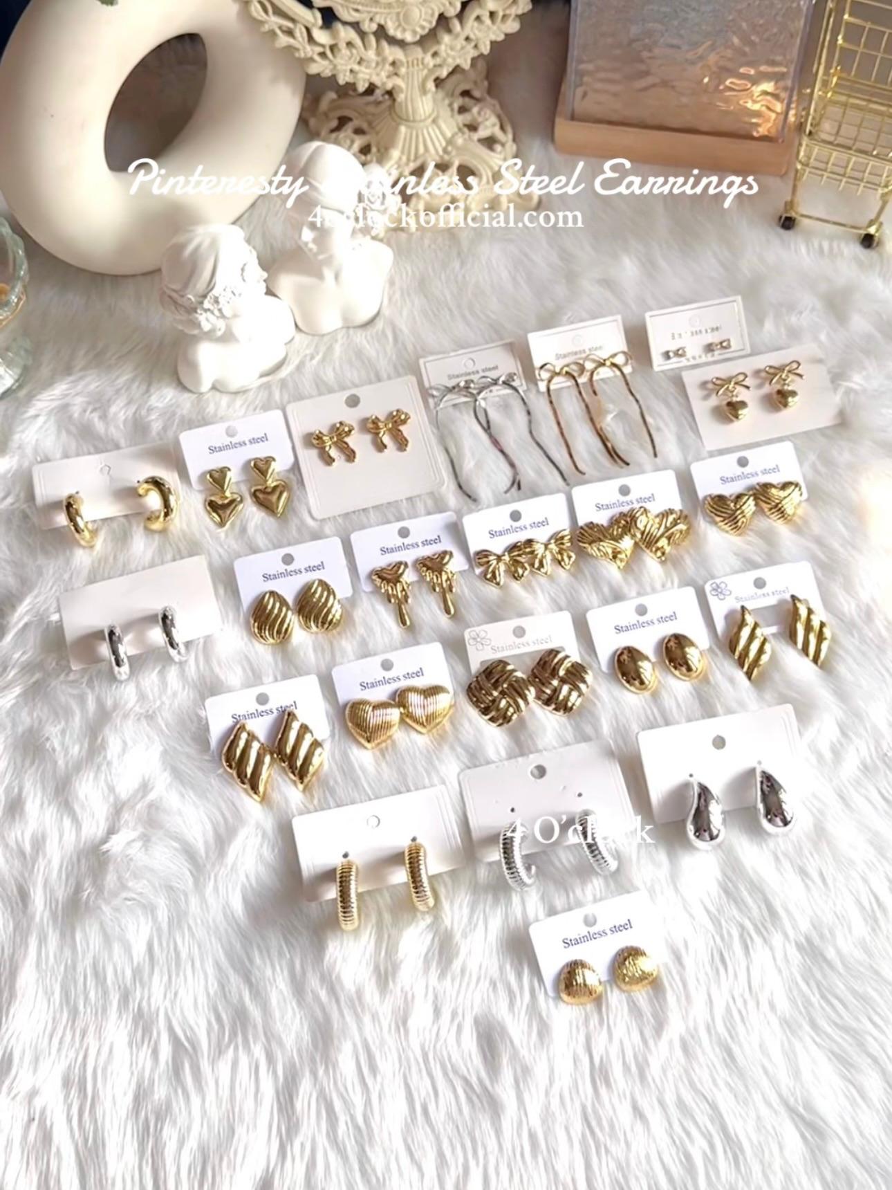 💫Stainless Steel Earrings: Melting Heart💫