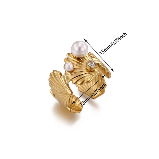 R376: Premium Stainless Steel Finger Ring