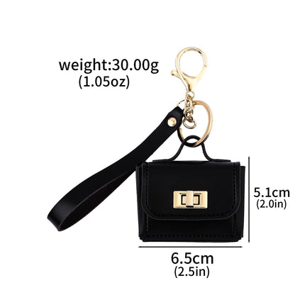 Mini Bag Charm: Black