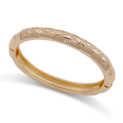 VC82: Vintage Victorian Enamel Bangles : Khaki