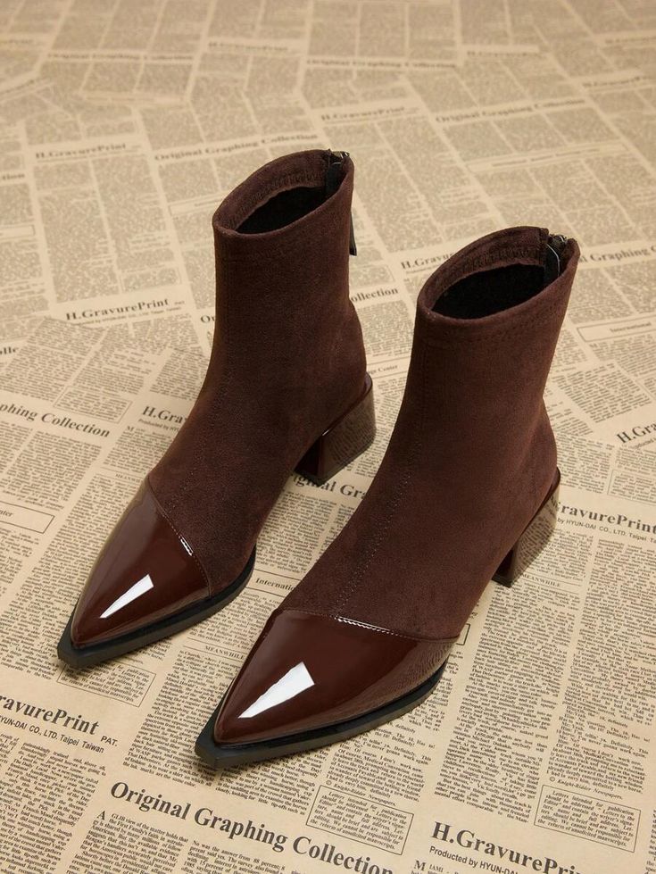 Block Heel Ankle Boots: Khaki, Leopard, Black, Brown (PRE ORDER ONLY)