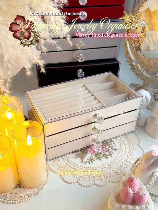 Big Jewelry Organiser: Off White