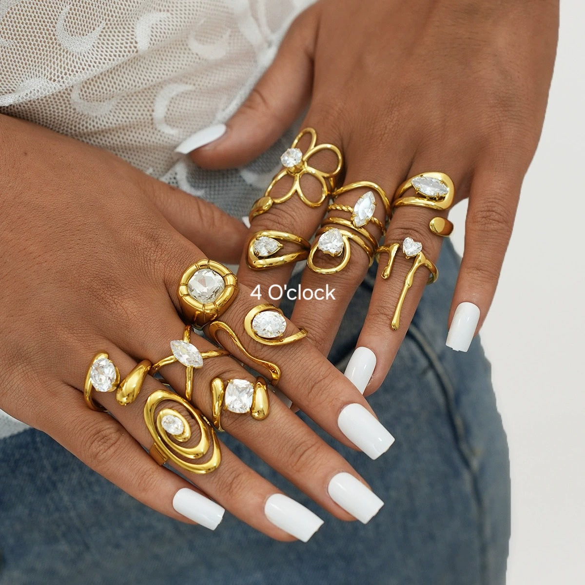 R322: Premium Stainless Steel Finger Ring