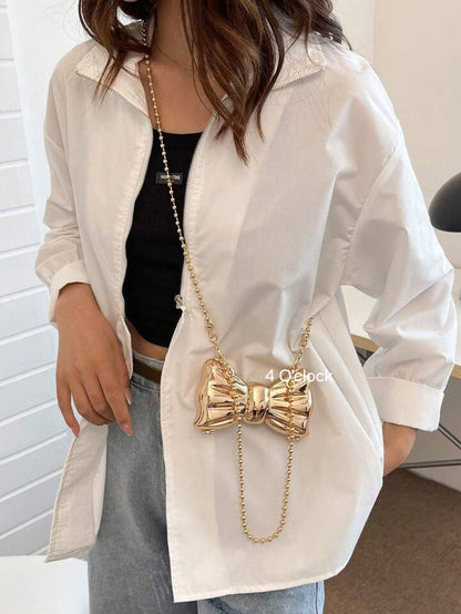 Bow Clutch: Golden