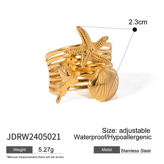 R314: Premium Stainless Steel Finger Ring
