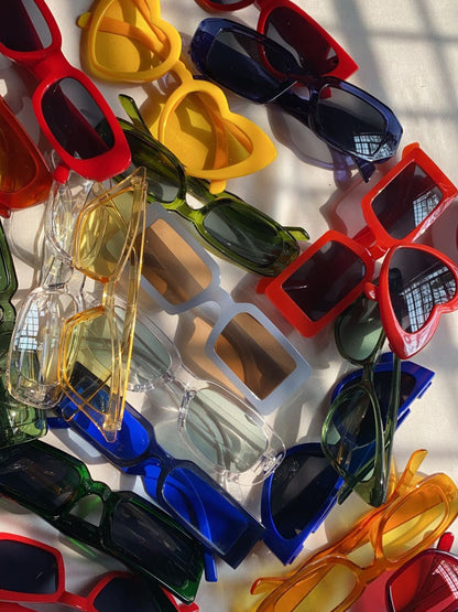 Yellow Sunglasses: Pointy