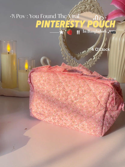 2. Pinteresty Makeup Bag: Rose Pink