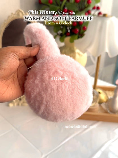 Winter Earmuffs: Pink