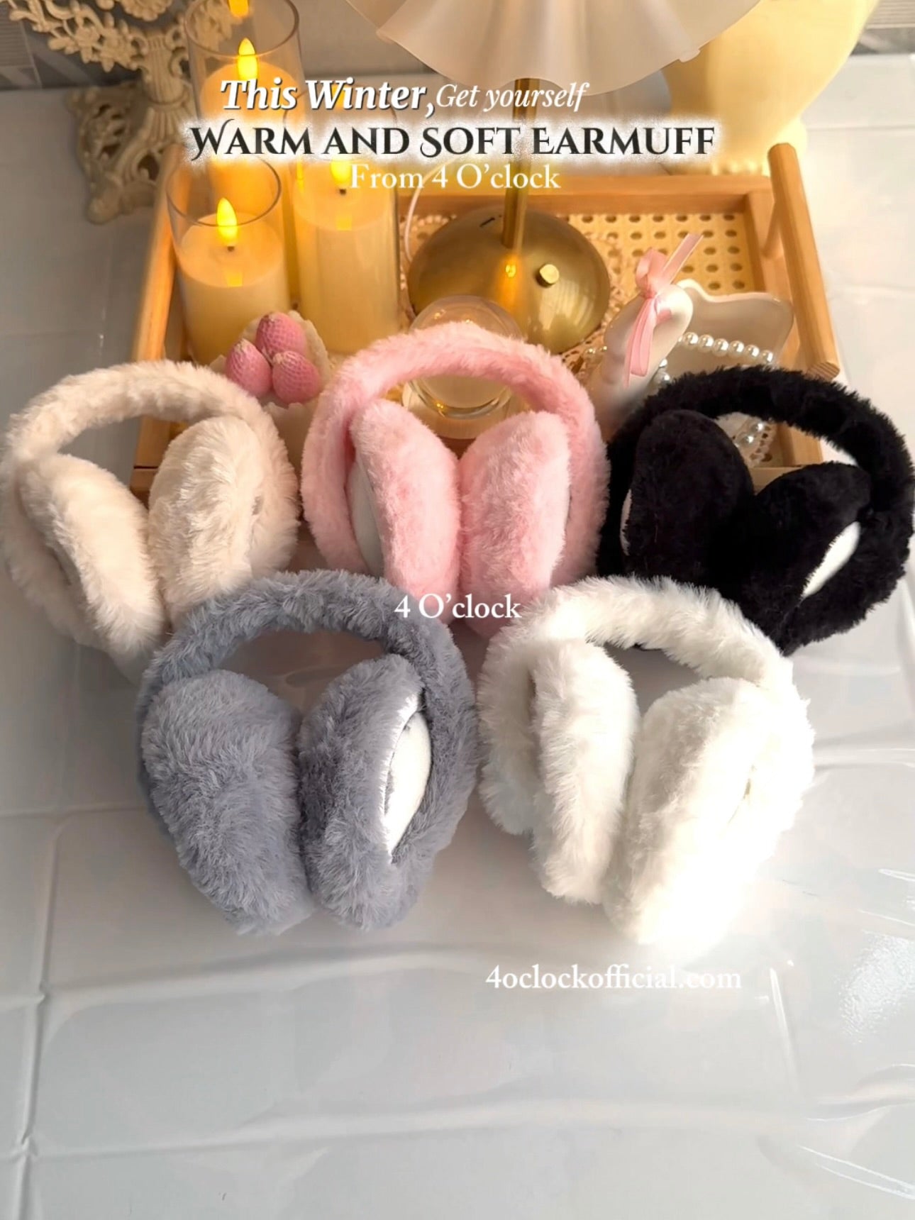 Winter Earmuffs: Black